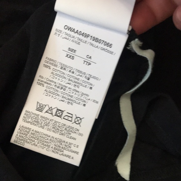 Off-White Graphic Design T-Shirt size XXS black - Picture 6 of 7